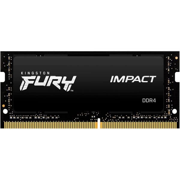 Memória Ram Ddr4 So-Dimm Kingston Fury Impact 2666 Mhz 16 Gb Kf426S16Ib/16 - Preto