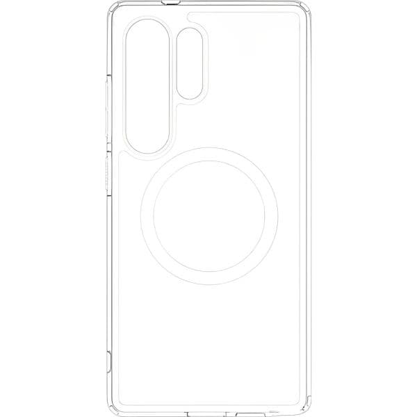 Capa Protetora Spigen Crystal Hybrid Mag Fit para Samsung Galaxy S25 Ultra - Clear White (ACS08912)