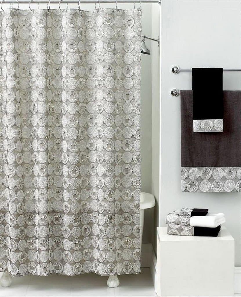 Avanti Linens Coleção Soft Galaxy, Cortina de Banho, Multicolorido