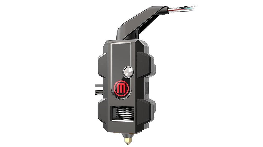 Cabeçote Extrusor Inteligente MakerBot+ para uso com filamento PLA e impressoras 3D de mesa Replicator Z18, Componentes Aperfeiçoados, Sistema de Sensor Aprimorado para Impressão Confiável, Testado por mais