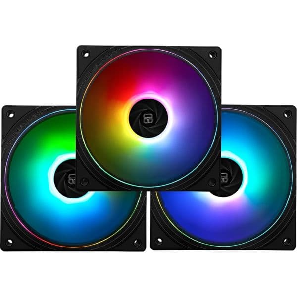 Kit de Coolers Thermalright TL-S12-S 3 peças - Preto