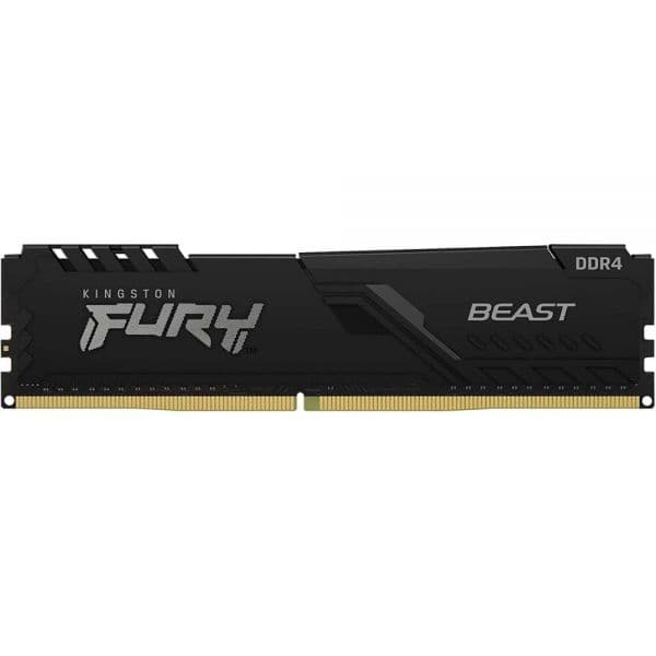 Memória Ram Ddr4 Kingston 2666 Mhz 4 Gb Fury Beast Kf426C16Bb/4 - Preto