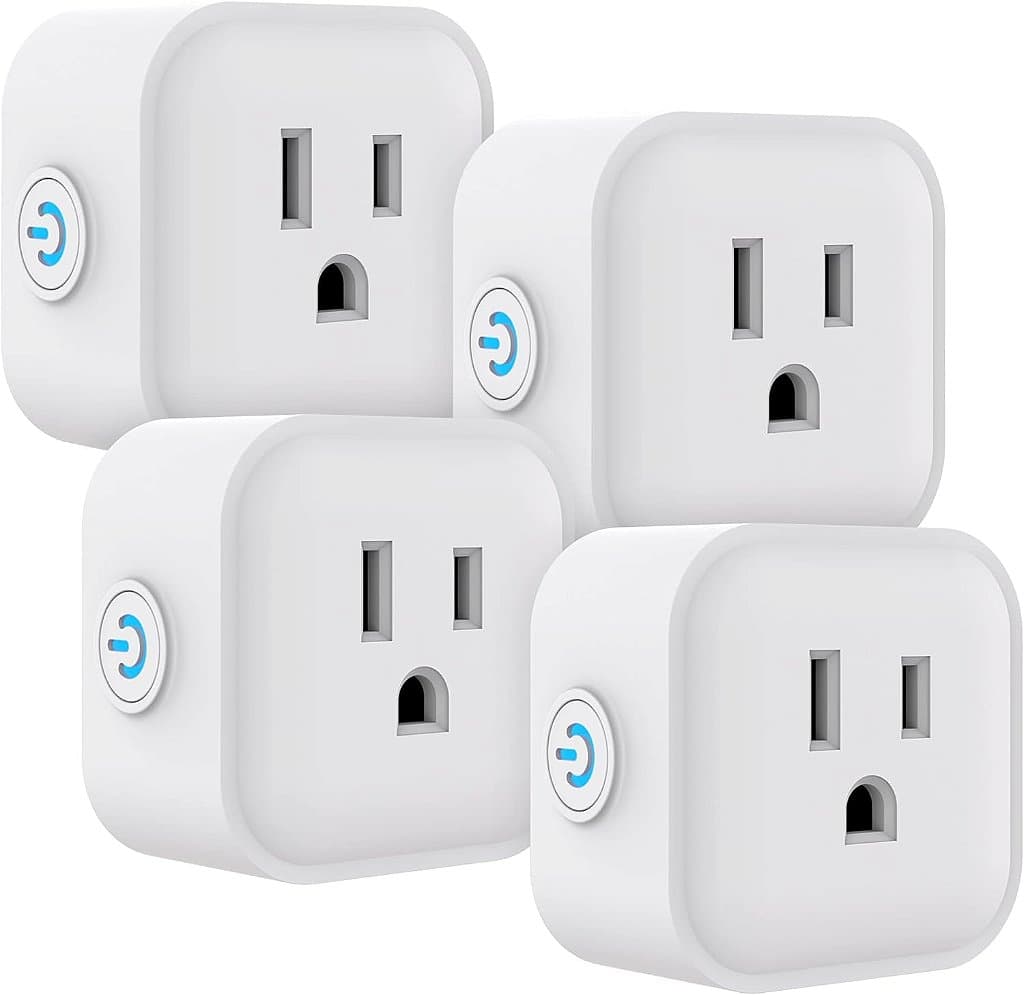 Tomada Inteligente UltraPro WiFi, Casa Inteligente, Interruptor Inteligente, Tomada Inteligente, Funciona Com Alexa, Echo & Google Home, Sem Necessidade de Hub, Controlado por Aplicativo, Certificado ETL, Interruptor de Tomada