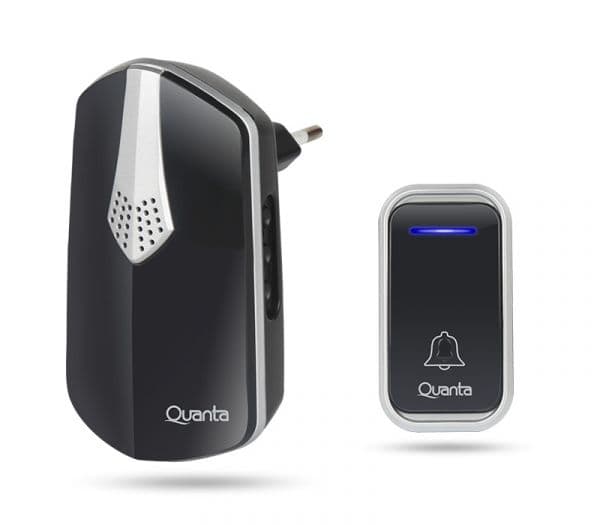 Campainha Elétrica Quanta Qtcwe05 – Preto