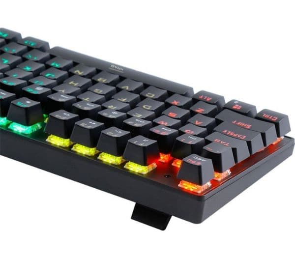 Teclado Gamer Krab Kbmgk30 Backlight Usb - Preto (Português) (Switch Blue)