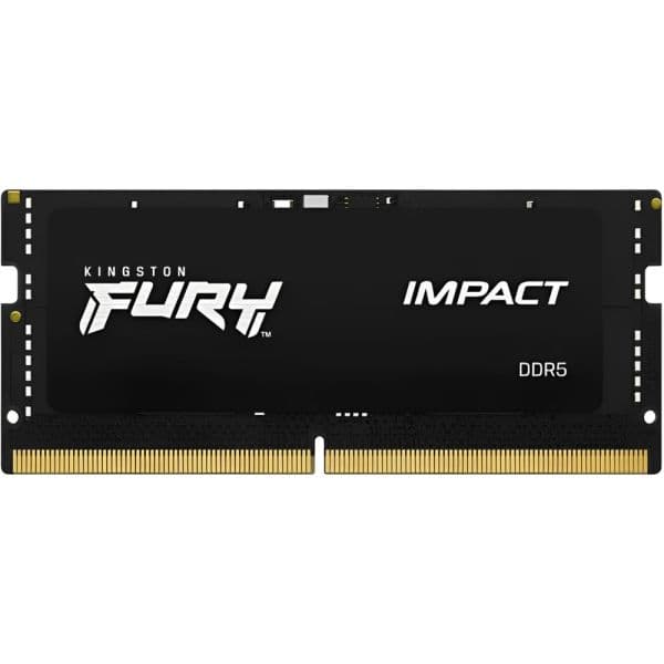 Memória RAM para Notebook DDR5 Kingston 6000 MHz 16 GB Fury Impact KF560S38IB-16 - Preto