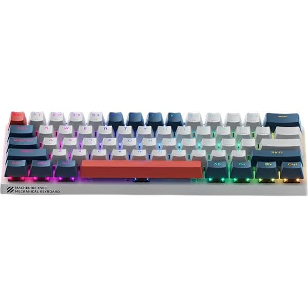 Teclado Gamer Mecânico Machenike K500-B61-RGB - Azul
