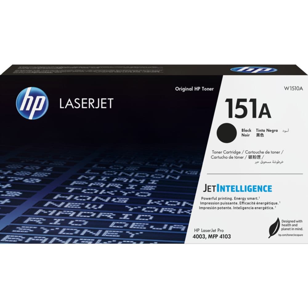 Cartucho de Toner HP 151A (W1510A) - Preto