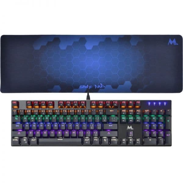 Teclado Gamer Mtek Mk52Ukp Mecânico + Keyboard Pad