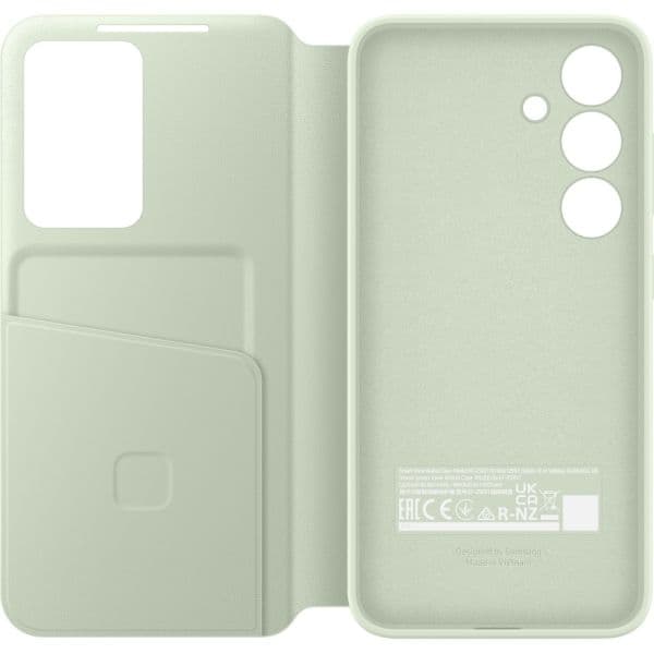 Capa Protetora Samsung Clear View EF-ZS921CGEGWW para Galaxy S24 - Verde Claro