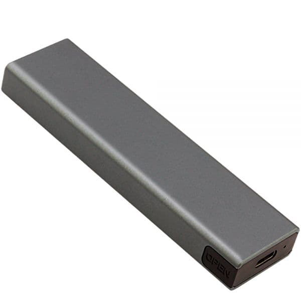Gaveta Satellite Ax-205S Para Ssd M.2 - Cinza Escuro