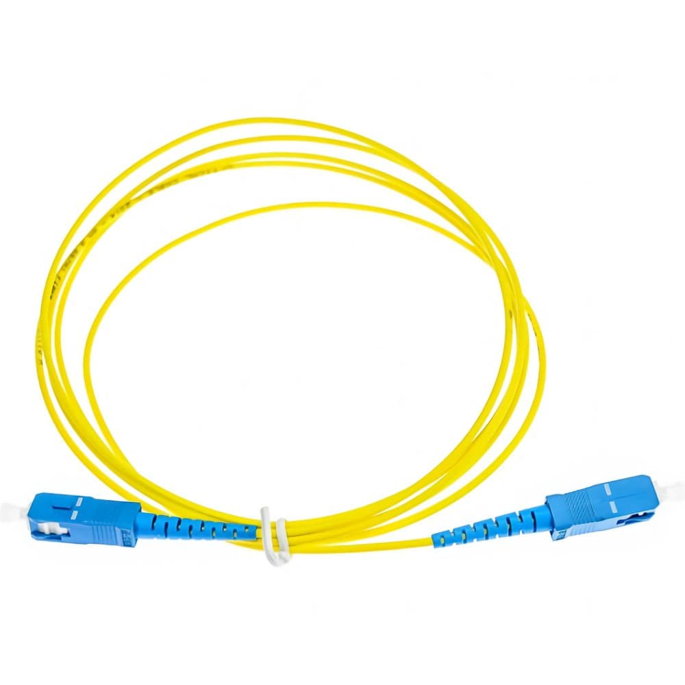 Cabo de Fibra Óptica SC-UPC para SC-UPC Single Mode 3 mm - 1.5 Metros