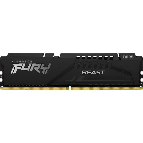 Memória RAM DDR5 Kingston 5600 MHz 8 GB Fury Beast KF556C40BB-8 - Preto