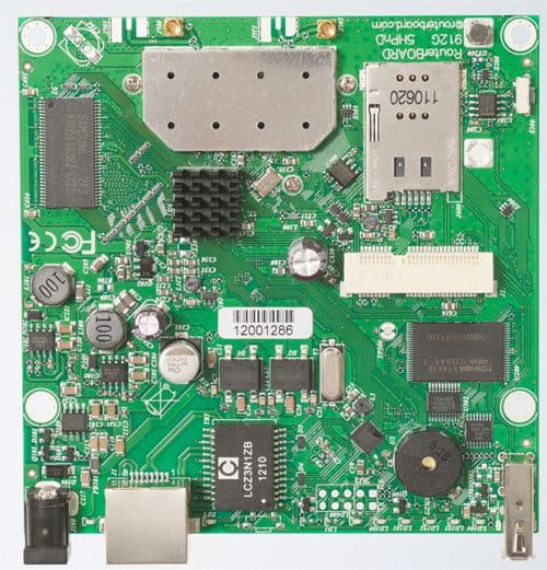 Radio Mikrotik RouterBord RB912UAG-2HPnD RouterOS L4