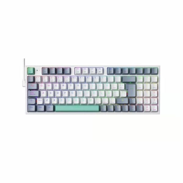 Teclado Gamer Mecânico Machenike K500E-B108 - Azul