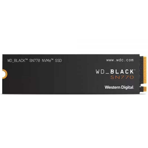 Ssd M.2 Nvme Western Digital Wd_Black Sn770 5000/4000 Mb/S 500 Gb (Wds500G3X0E)